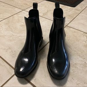 Black Lauren Rain Boots
